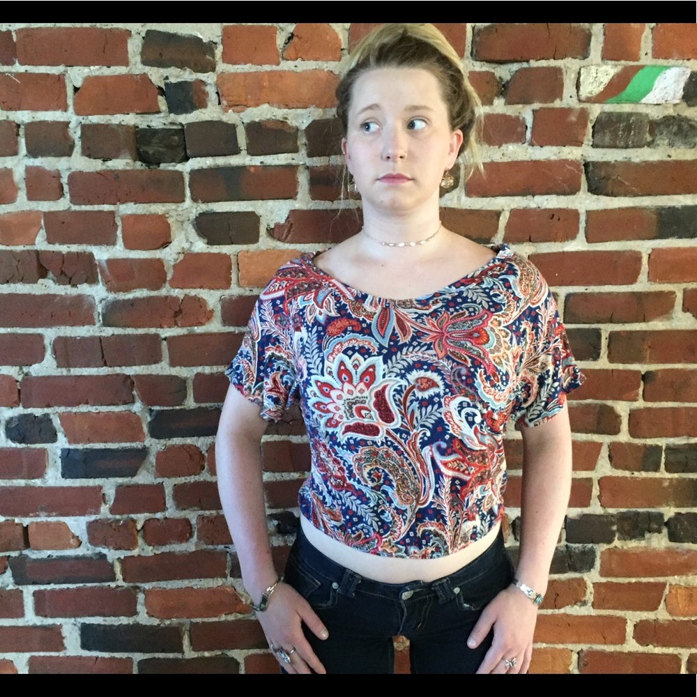 Hippy crop top